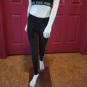 DKNY Sport Black Logo Leggings (S)